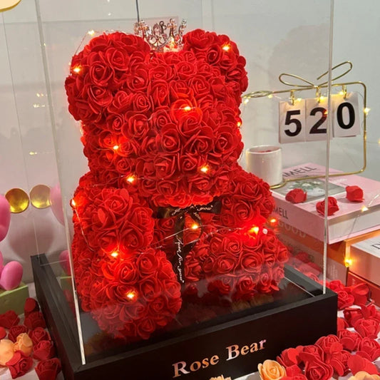 Rose Teddy Bear