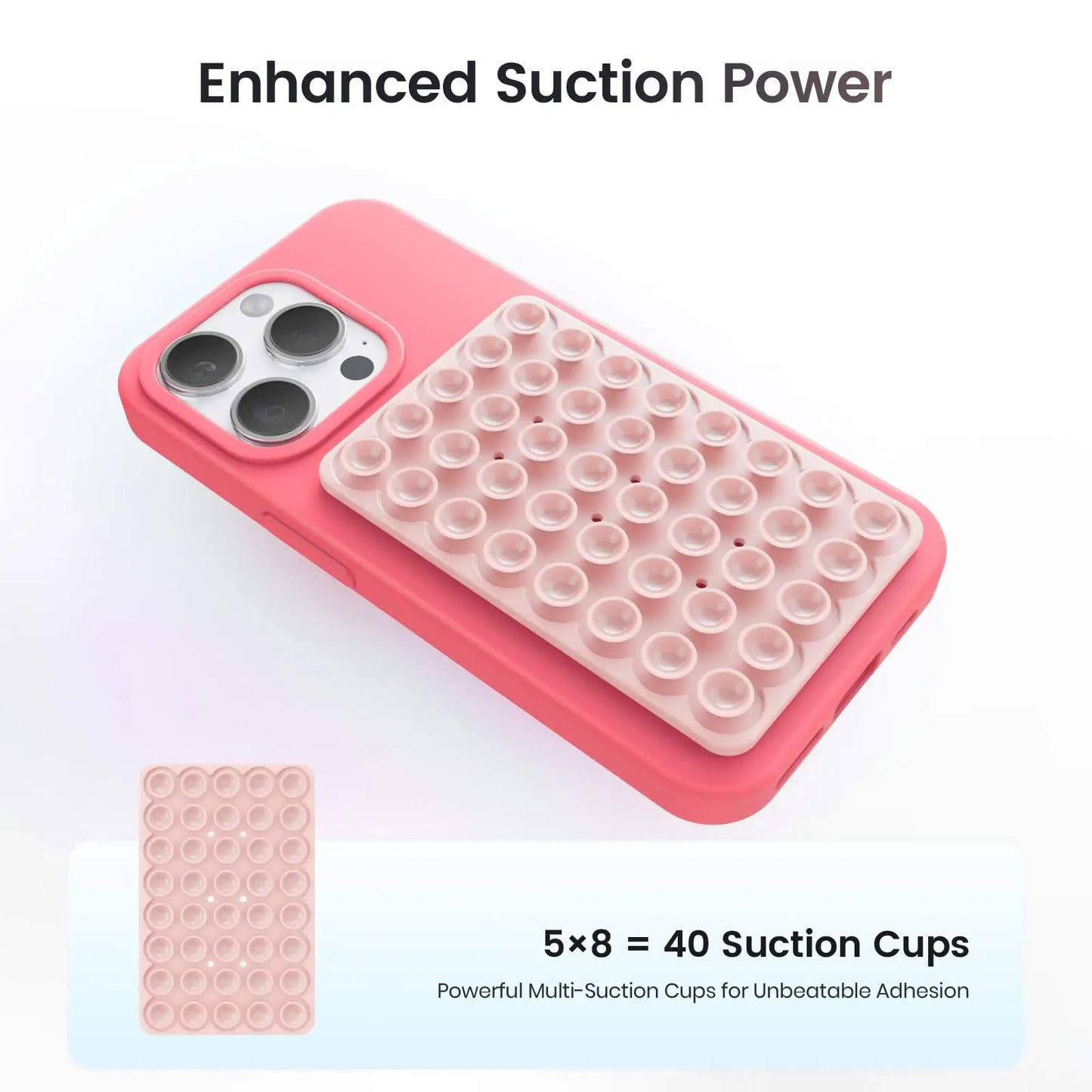 Silicone phone holder